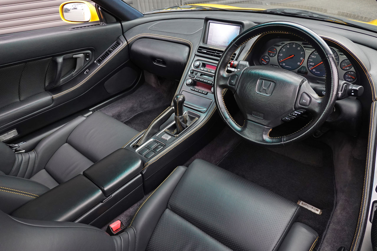 2002 Honda NSX NA2 NSX, Custom Made Program, Body-Colored Roof, Yellow-Stitch Leather Interior, 6-Speed Manual