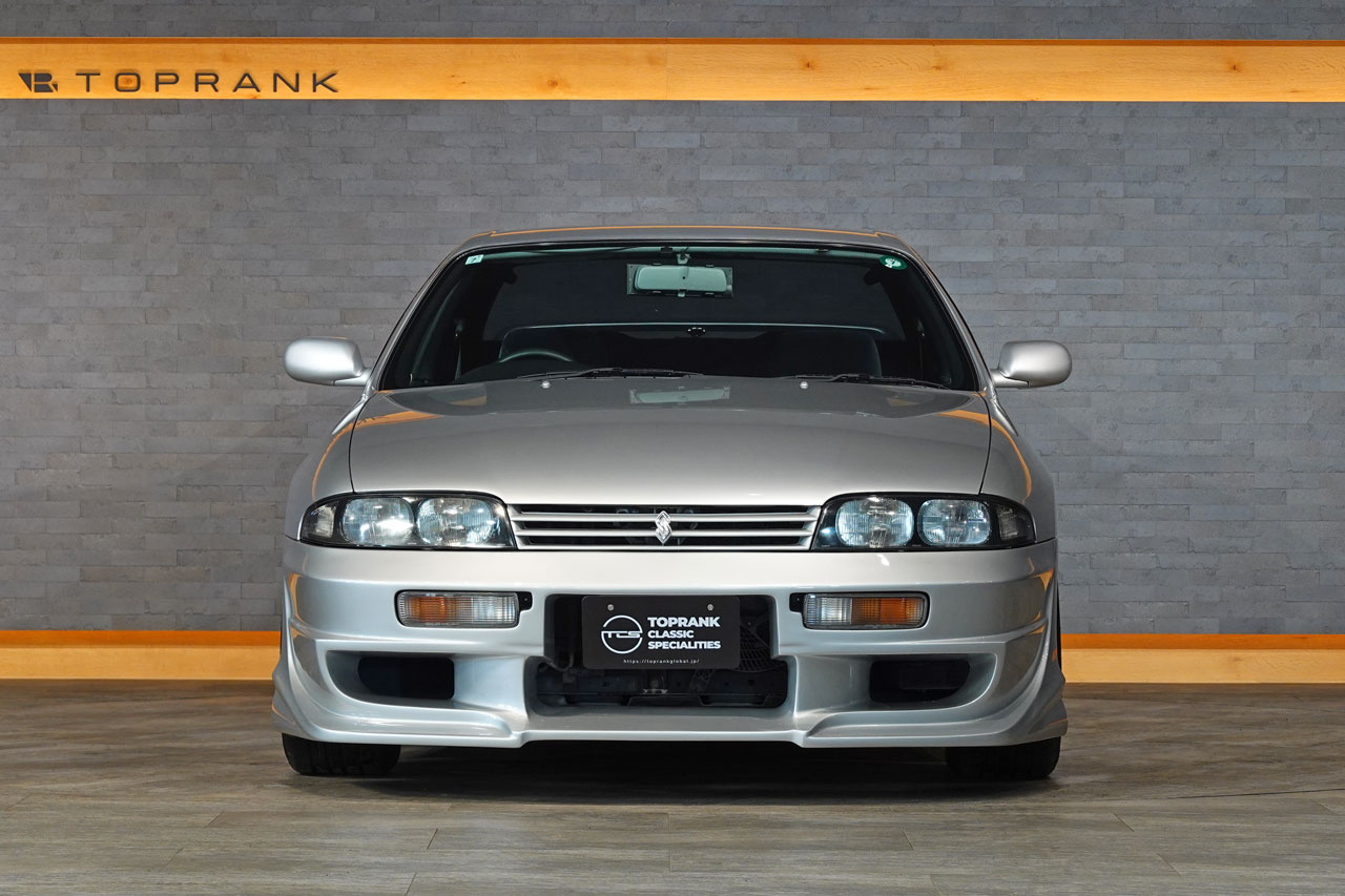 1995 Nissan SKYLINE COUPE ECR33 Skyline GTS25t Type M, Aftermarket Aero, BCNR33 R33 Skyline GT-R Factory 17 Inch Wheels