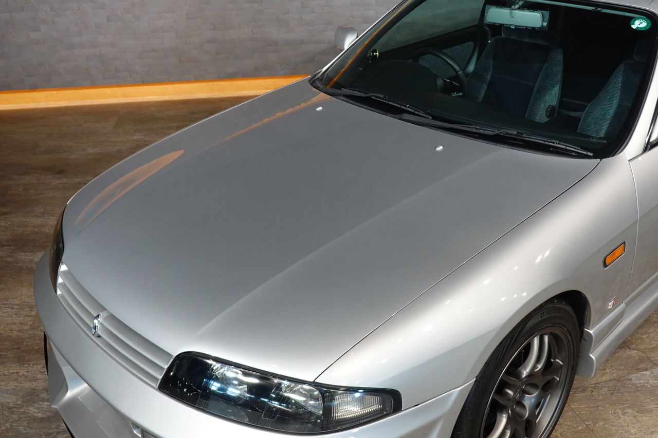 1995 Nissan SKYLINE COUPE ECR33 Skyline GTS25t Type M, Aftermarket Aero, BCNR33 R33 Skyline GT-R Factory 17 Inch Wheels