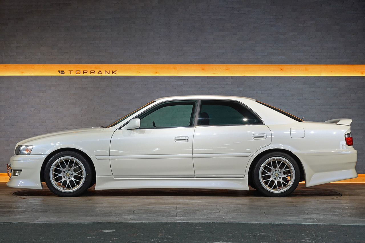 1998 Toyota CHASER JZX100 Chaser Tourer V, Aftermarket Aero, HKS Air Cleaner, BLITZ Intercooler