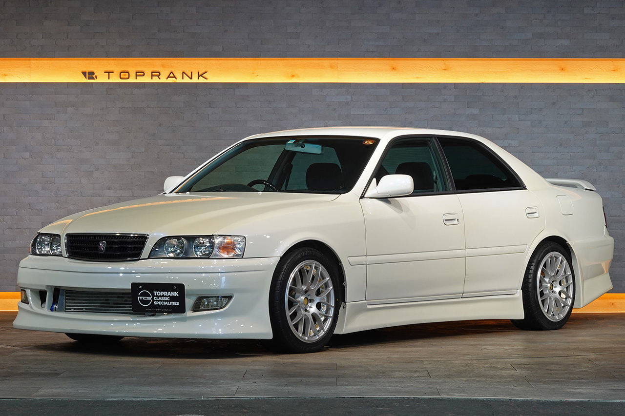 1998 Toyota CHASER JZX100 Chaser Tourer V, Aftermarket Aero, HKS Air Cleaner, BLITZ Intercooler