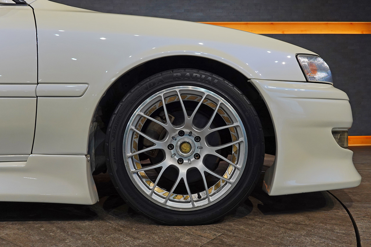 1998 Toyota CHASER JZX100 Chaser Tourer V, Aftermarket Aero, HKS Air Cleaner, BLITZ Intercooler