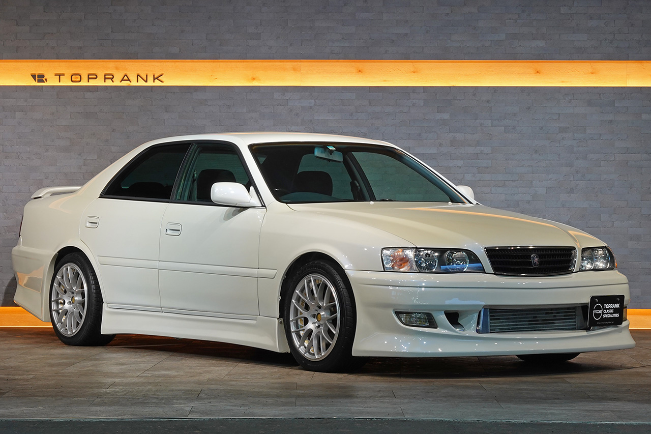 1998 Toyota CHASER JZX100 Chaser Tourer V, Aftermarket Aero, HKS Air Cleaner, BLITZ Intercooler