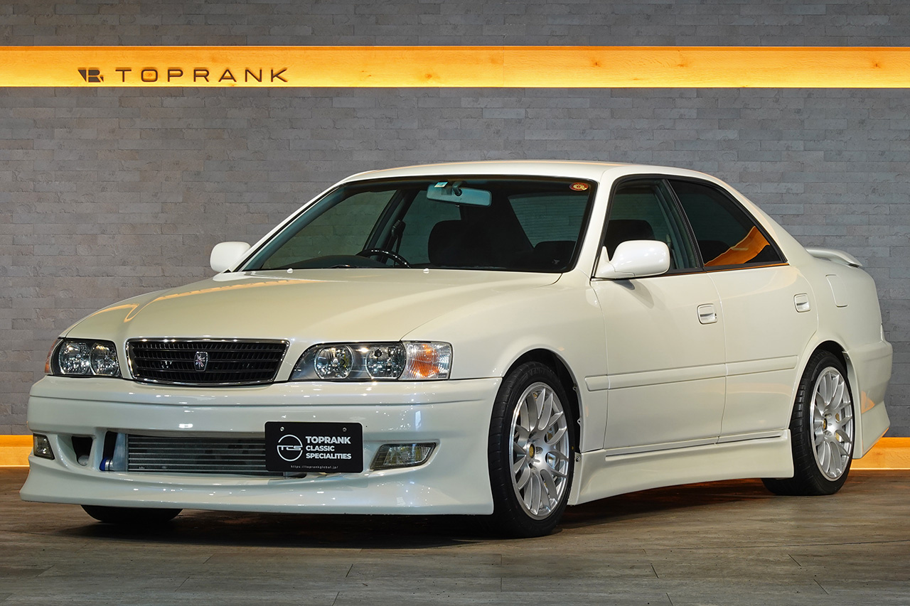 1998 Toyota CHASER JZX100 Chaser Tourer V, Aftermarket Aero, HKS Air Cleaner, BLITZ Intercooler