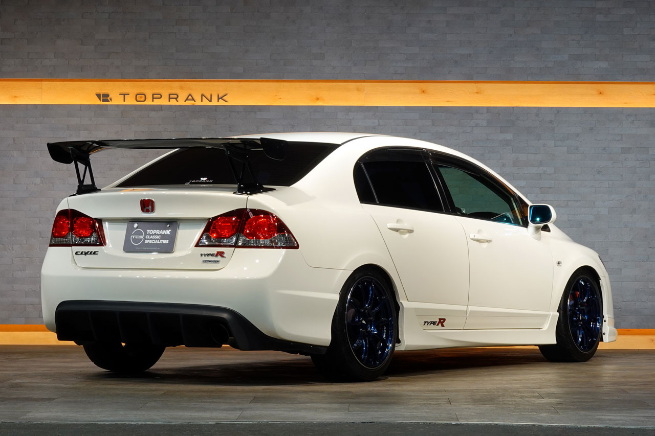 2010 Honda CIVIC TYPE R FD2 Civic Type-R, MUGEN One-Make Race ECM& Front Under Spoiler & Front Sports Grille, INGS GT WING