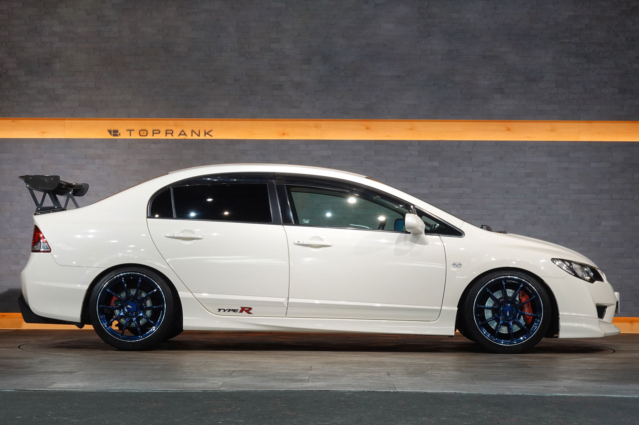 2010 Honda CIVIC TYPE R FD2 Civic Type-R, MUGEN One-Make Race ECM& Front Under Spoiler & Front Sports Grille, INGS GT WING