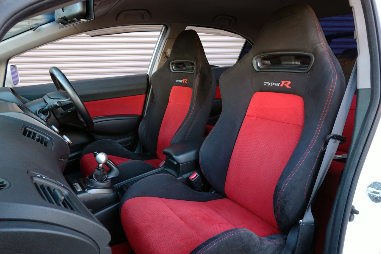 2010 Honda CIVIC TYPE R FD2 Civic Type-R, MUGEN One-Make Race ECM& Front Under Spoiler & Front Sports Grille, INGS GT WING