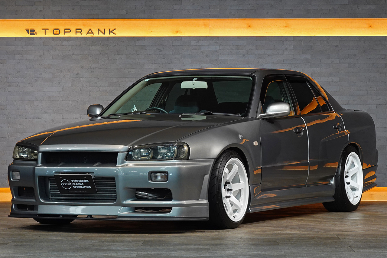 2001 Nissan SKYLINE ER34 Skyline 25GT-T, URAS body kit, HKS Height Adjustable Coilovers
