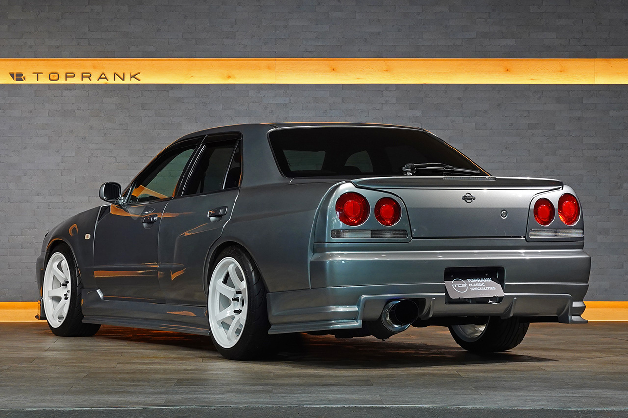2001 Nissan SKYLINE ER34 Skyline 25GT-T, URAS body kit, HKS Height Adjustable Coilovers