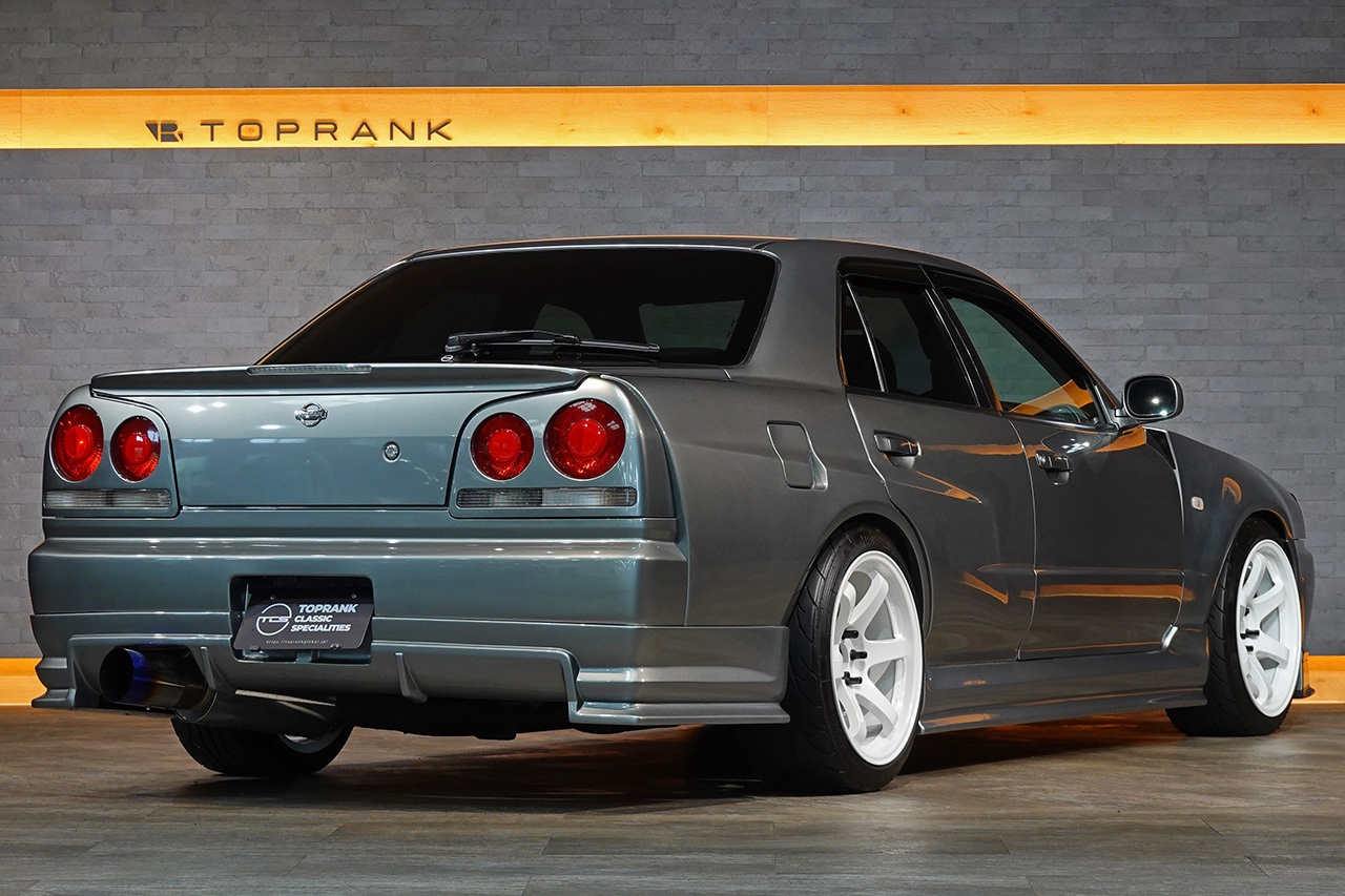 2001 Nissan SKYLINE ER34 Skyline 25GT-T, URAS body kit, HKS Height Adjustable Coilovers