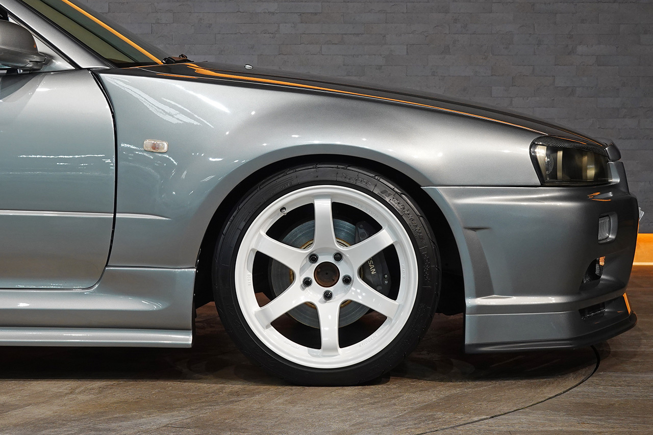 2001 Nissan SKYLINE ER34 Skyline 25GT-T, URAS body kit, HKS Height Adjustable Coilovers