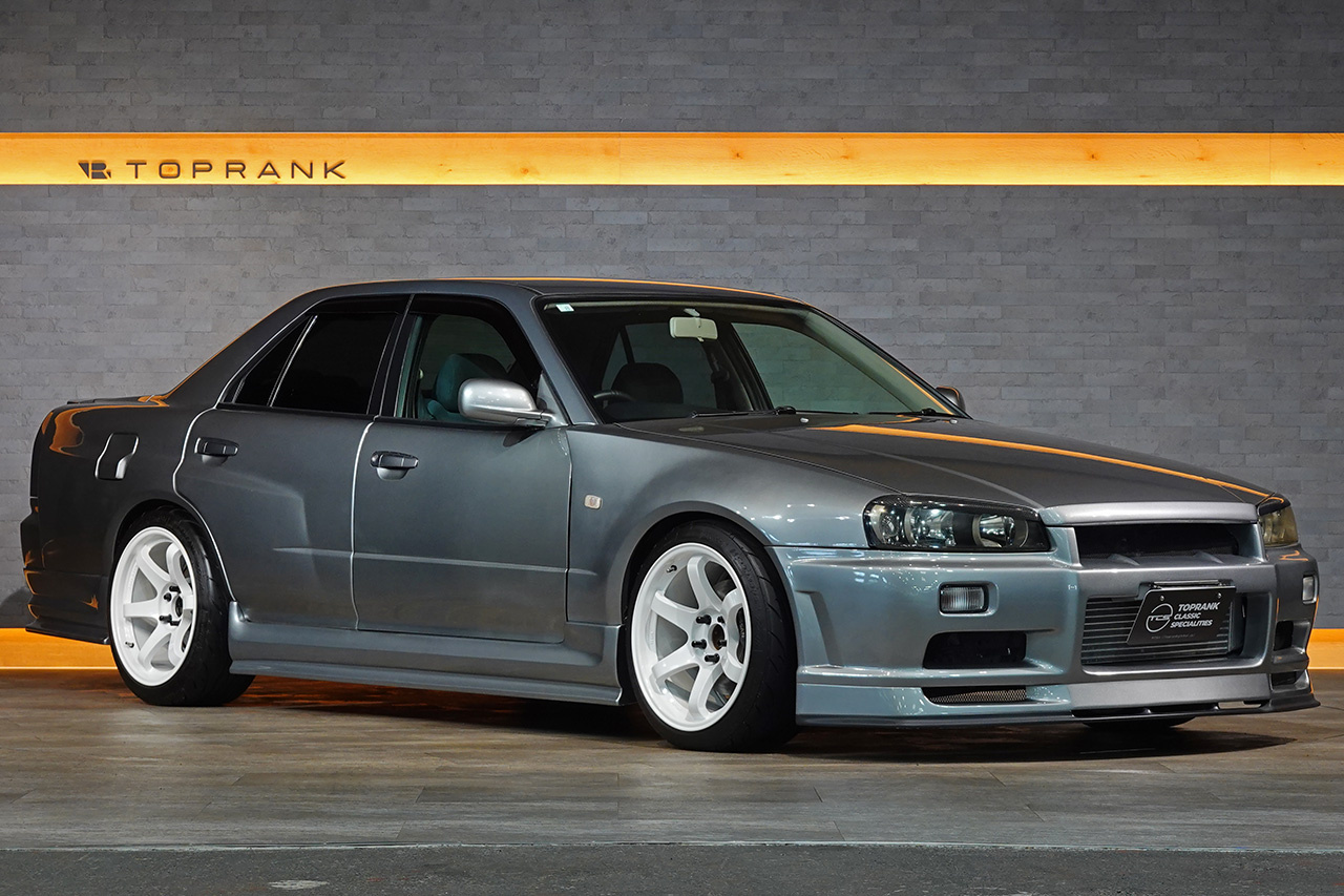 2001 Nissan SKYLINE ER34 Skyline 25GT-T, URAS body kit, HKS Height Adjustable Coilovers