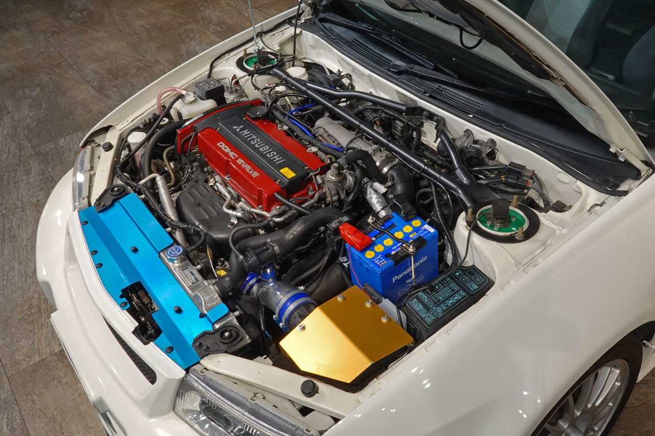 1998 Mitsubishi LANCER EVOLUTION CP9A Lancer GSR Evolution V, Wedssports Rev Catalyzer, Greddy Front Mount Intercooler