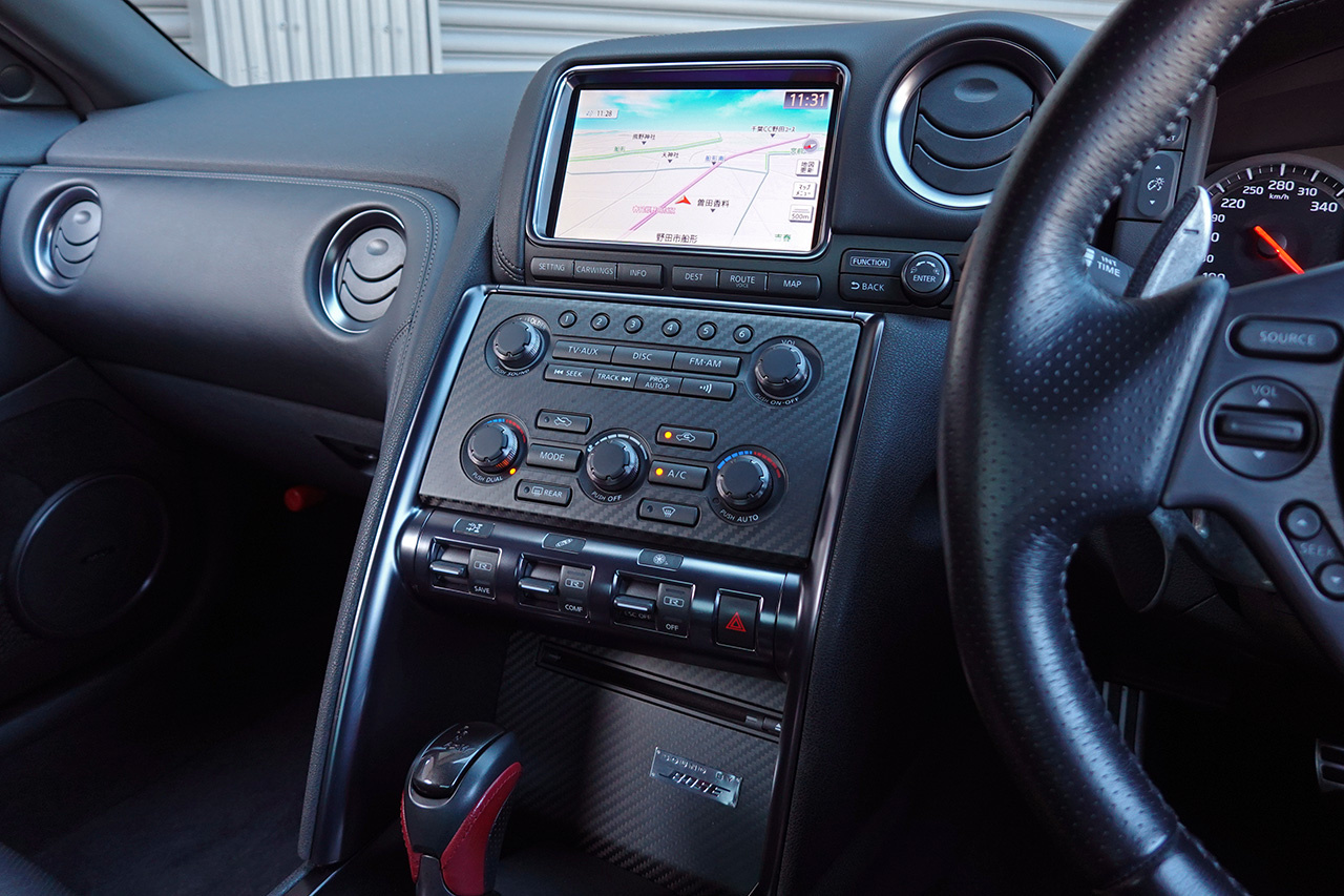 2012 Nissan GT-R R35 GT-R BLACK EDITION, Nismo Aero Parts, Add-on Rear Spoiler, RAYS TE37 Saga S-Plus 20 Inch Wheels