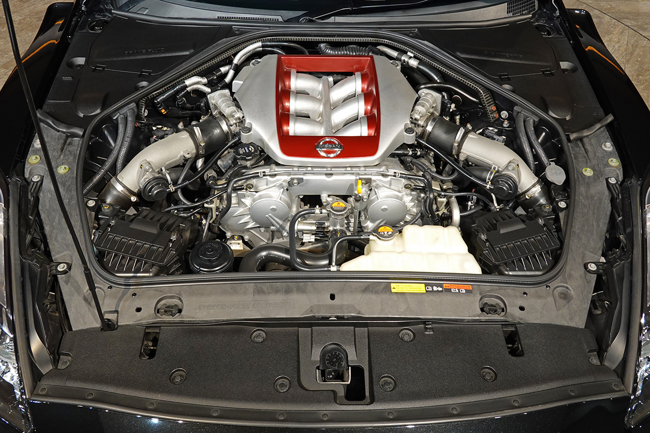 2012 Nissan GT-R R35 GT-R BLACK EDITION, Nismo Aero Parts, Add-on Rear Spoiler, RAYS TE37 Saga S-Plus 20 Inch Wheels