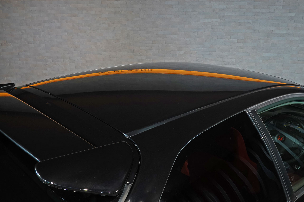 2000 Honda CIVIC TYPE R EK9 Civic Type-R, Factory Black Exterior Color-NH592P-, Enkei 15 Inch Wheels, Aftermarket Coilovers