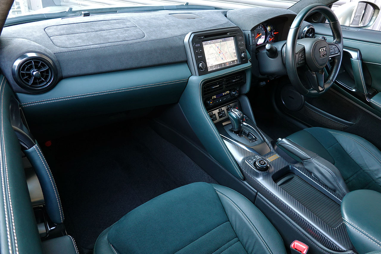 2022 Nissan GT-R R35 GT-R Premium Edition T-Spec, Limited to 100 Units, Special Exterior Color -Millenium Jade-