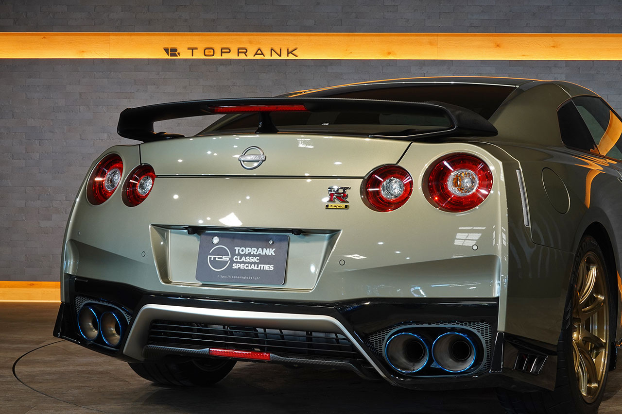 2022 Nissan GT-R R35 GT-R Premium Edition T-Spec, Limited to 100 Units, Special Exterior Color -Millenium Jade-