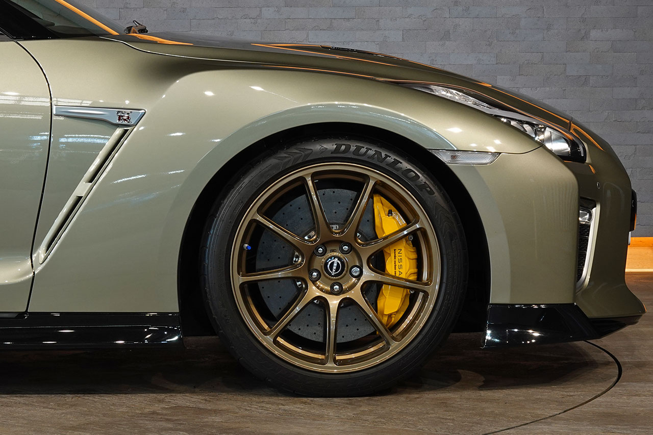 2022 Nissan GT-R R35 GT-R Premium Edition T-Spec, Limited to 100 Units, Special Exterior Color -Millenium Jade-