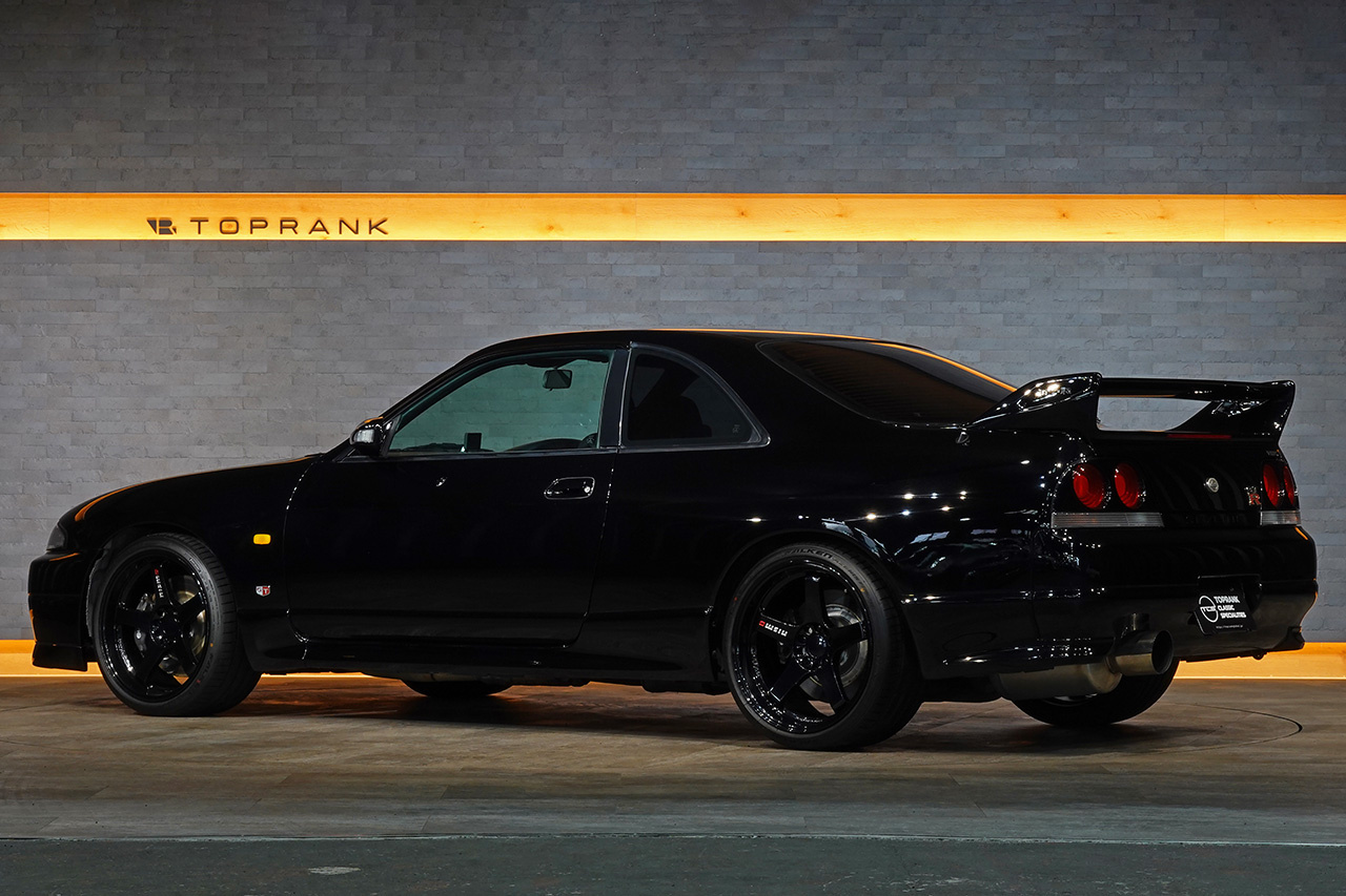 1995 Nissan SKYLINE GT-R BCNR33 R33 Skyline GT-R, HKS Muffler, NISMO LMGT4 Wheels