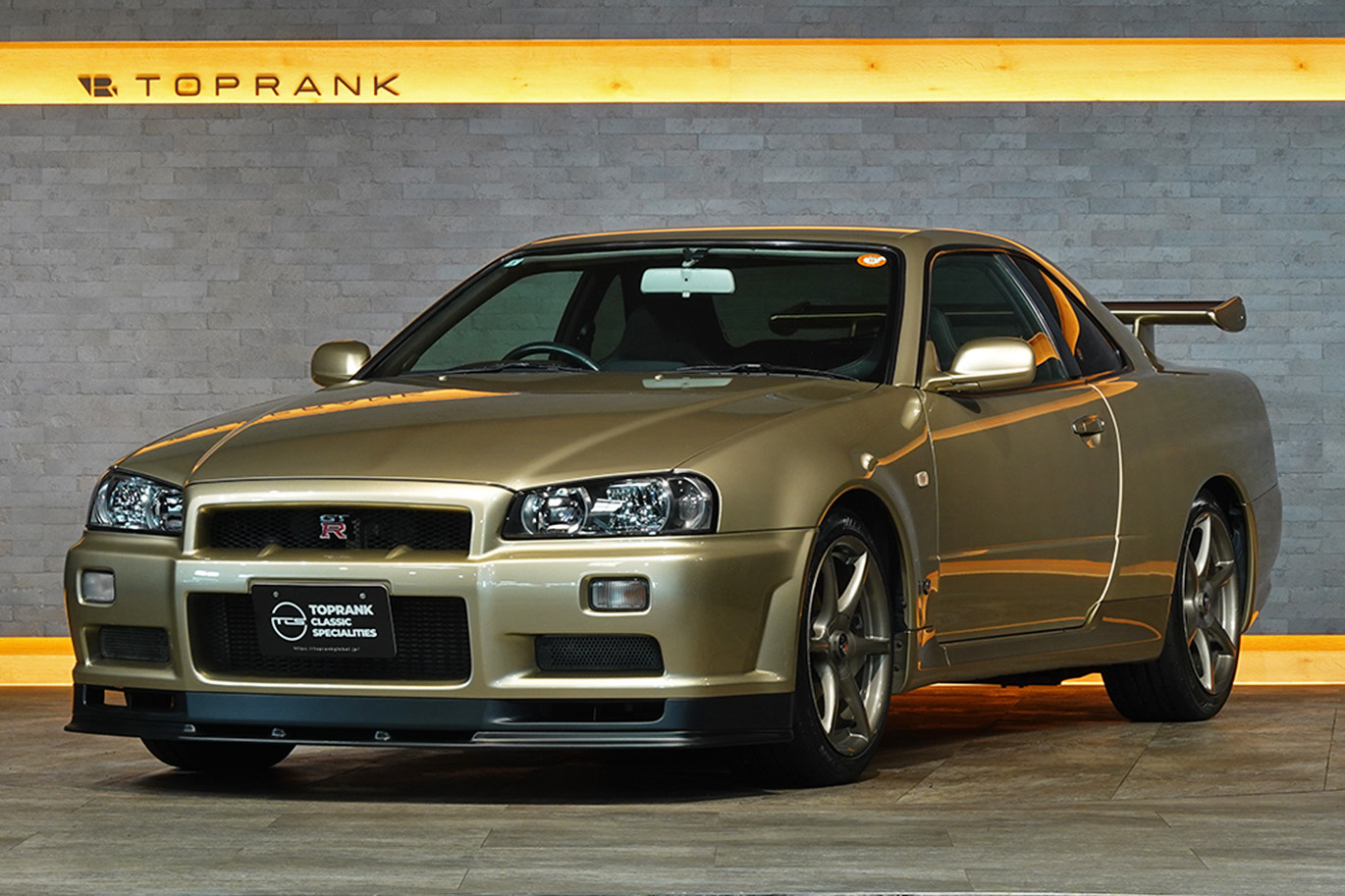 2002 Nissan SKYLINE GT-R BNR34 R34 Skyline GT-R M-Spec, TOPRANK Chassis Refresh Vehicle, Interior Refresh By Robson Leather