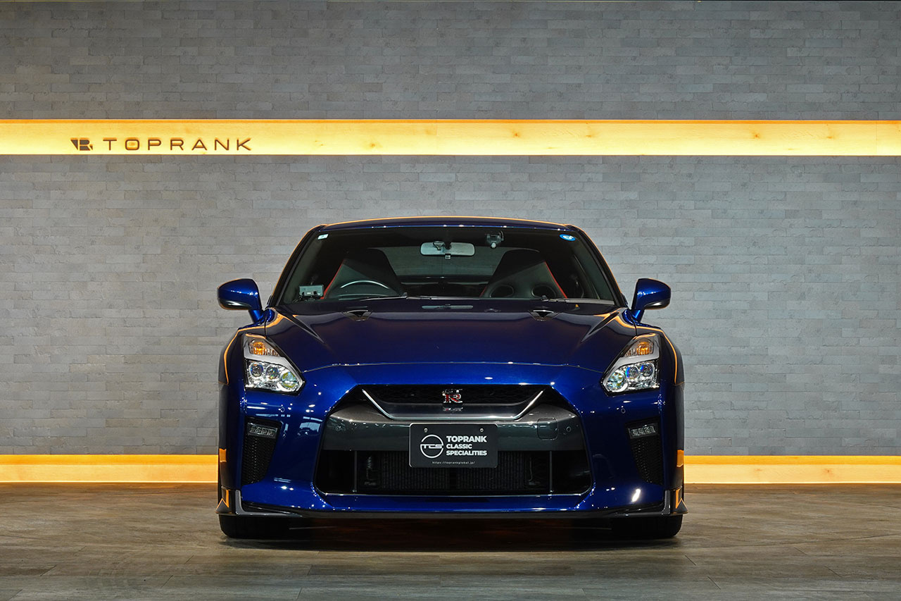 2018 Nissan GT-R R35 GT-R Track edition engineered by NISMO, MY18, Aurora Flare Blue Pearl, NISMO Sports Resetting