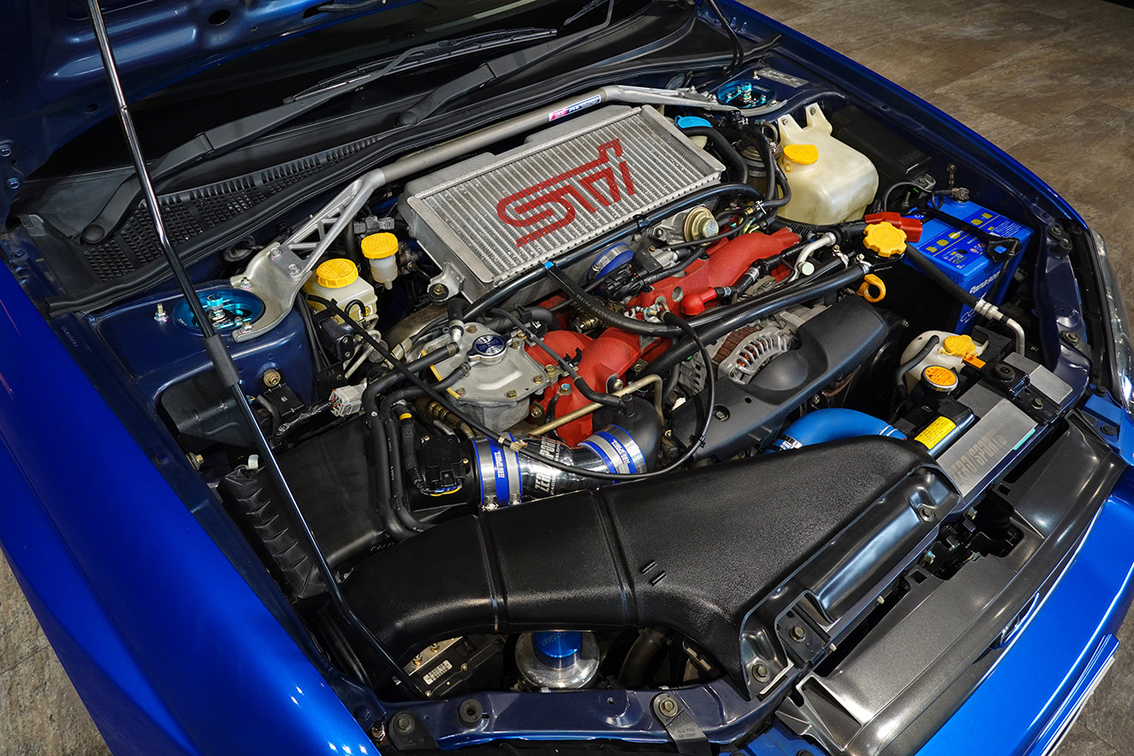 2004 Subaru IMPREZA STI GDB Impreza WRX STi, Applied Model E, STi FRONT UNDER SKIRT, STi Genome Meters