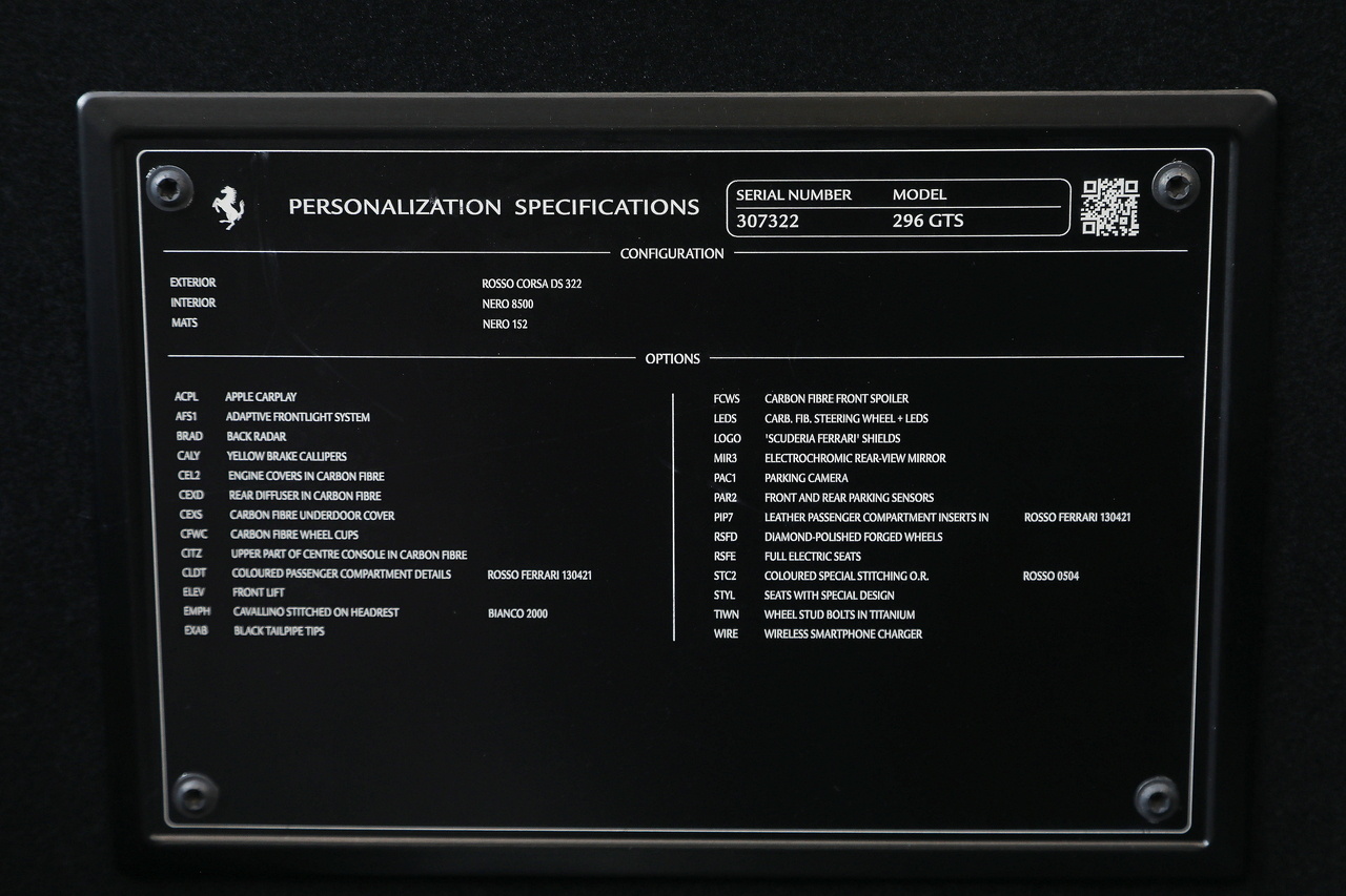 2024 Ferrari 296GTS null