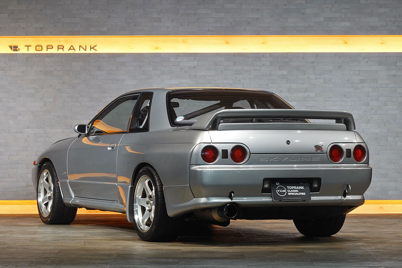 1991 Nissan SKYLINE GT-R BNR32 R32 Skyline GT-R, HKS GTIII-2530 Turbos, Ohlins DFV Height Adjustable Coilovers, TOPCAMS
