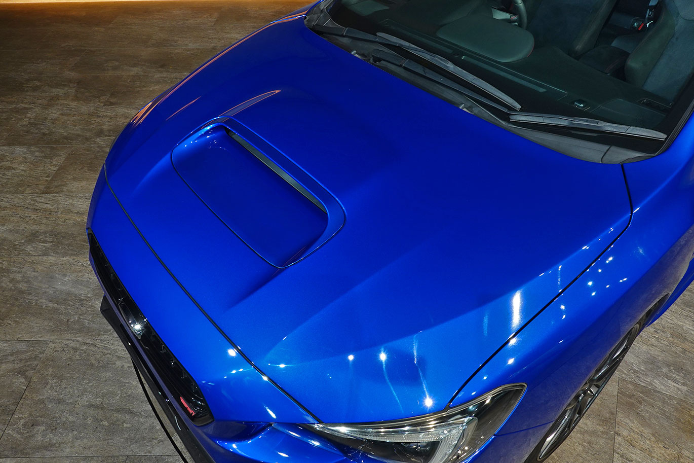 2019 Subaru WRX STI VAB WRX STi TC380, Serial Number 50/50, WR Blue Pearl, STI Dry Carbon Rear Spoiler