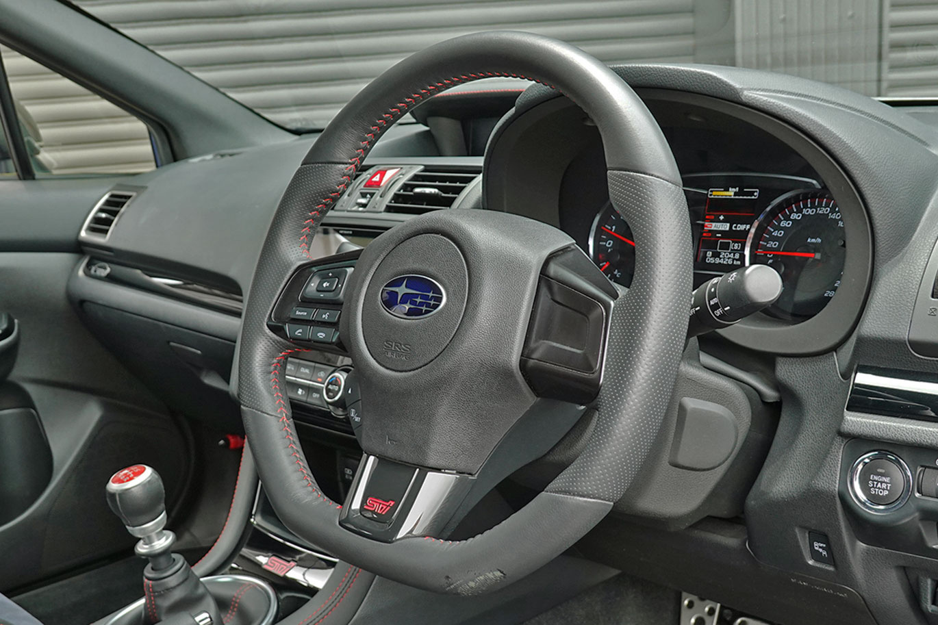 2019 Subaru WRX STI VAB WRX STi TC380, Serial Number 50/50, WR Blue Pearl, STI Dry Carbon Rear Spoiler