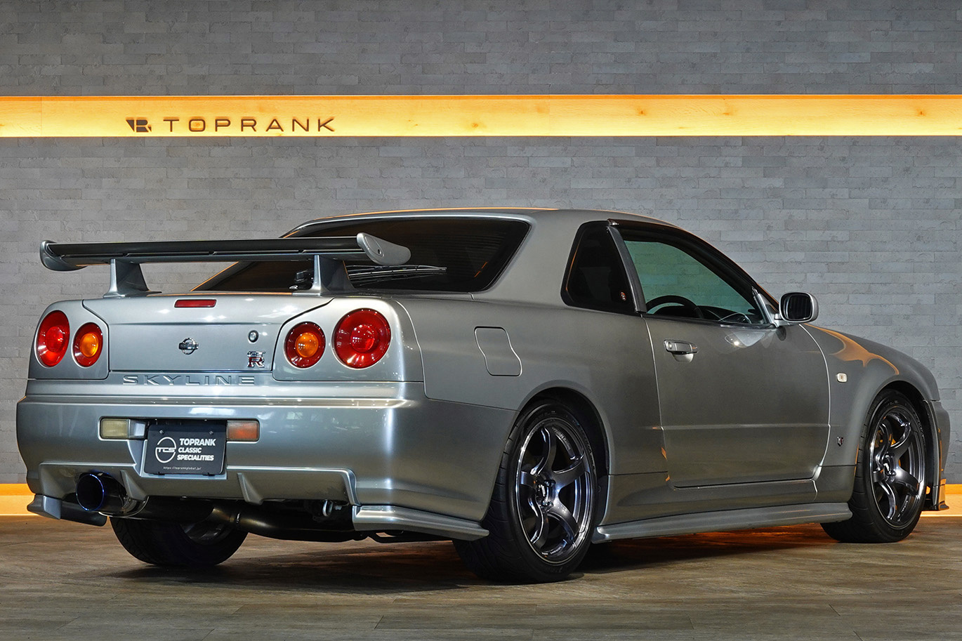 2000 Nissan SKYLINE GT-R BNR34 R34 Skyline GT-R, NISMO Side Skirts, NISMO Rear Under Spats