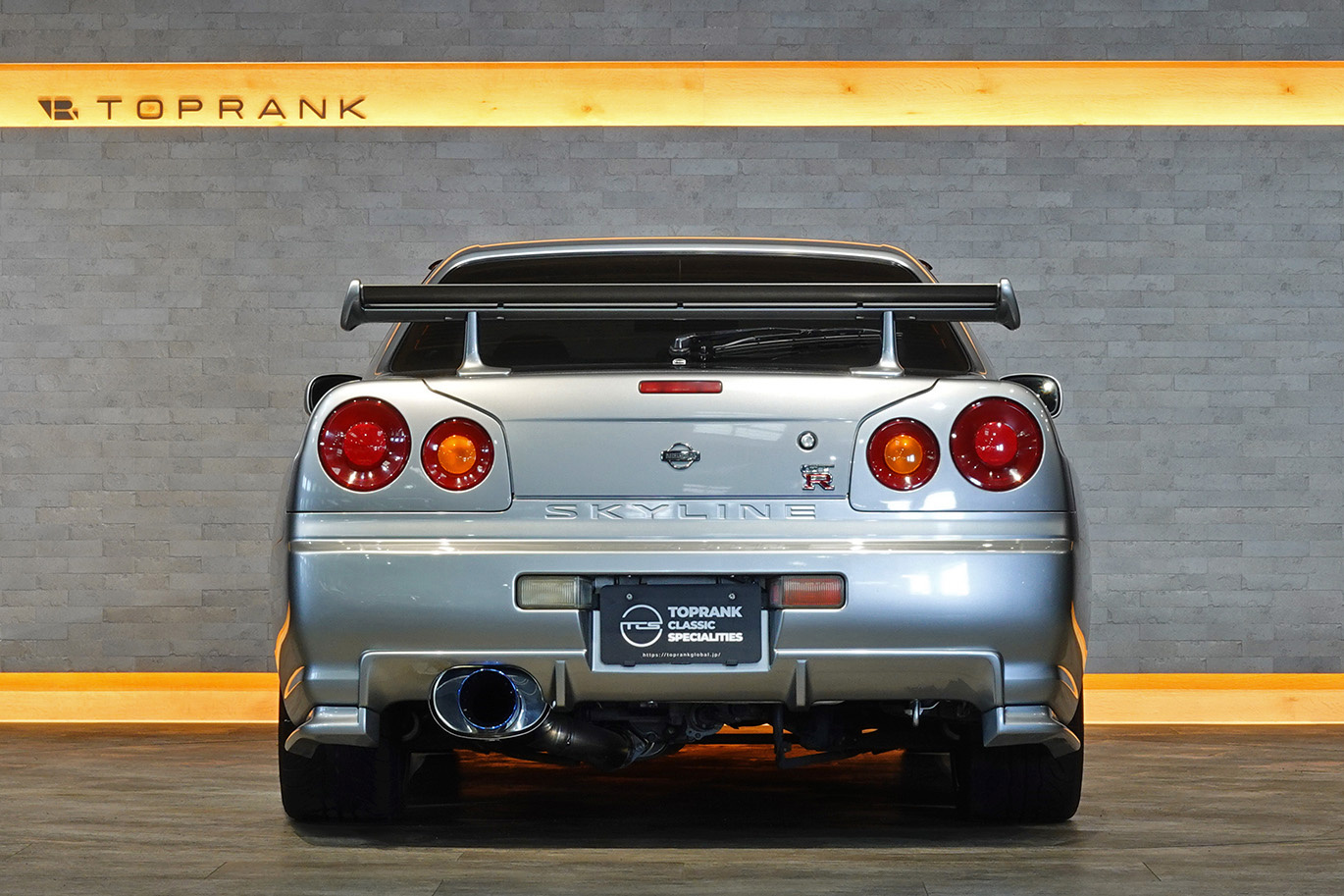 2000 Nissan SKYLINE GT-R BNR34 R34 Skyline GT-R, NISMO Side Skirts, NISMO Rear Under Spats