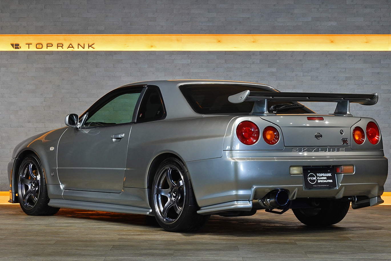 2000 Nissan SKYLINE GT-R BNR34 R34 Skyline GT-R, NISMO Side Skirts, NISMO Rear Under Spats
