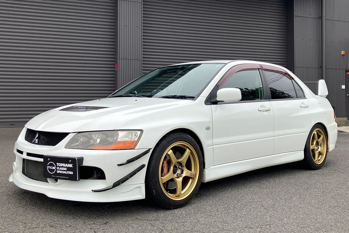 2005 Mitsubishi LANCER EVOLUTION CT9A Lancer GSR Evolution 9, MR Front Spoiler