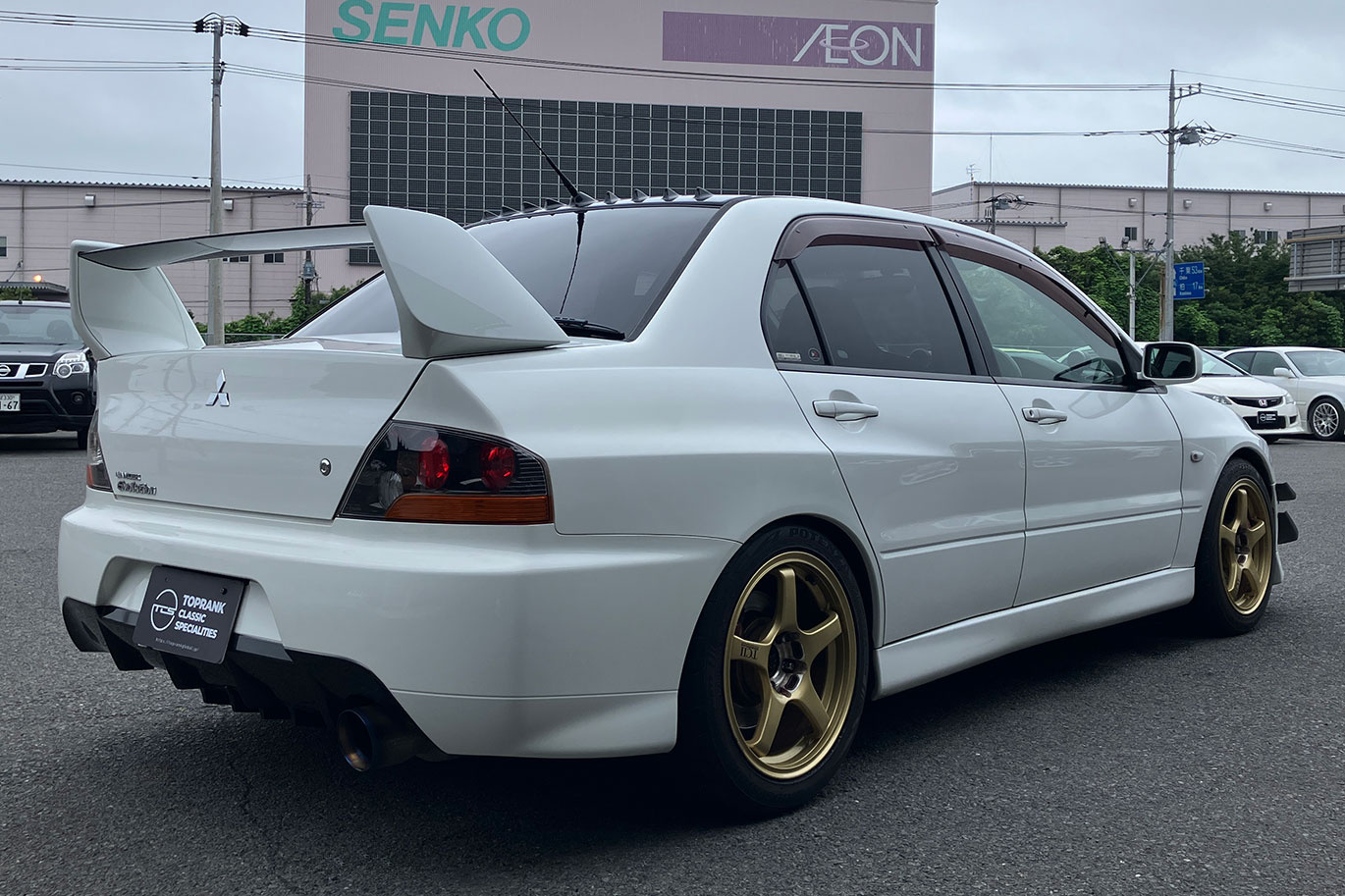 2005 Mitsubishi LANCER EVOLUTION CT9A Lancer GSR Evolution 9, MR Front Spoiler