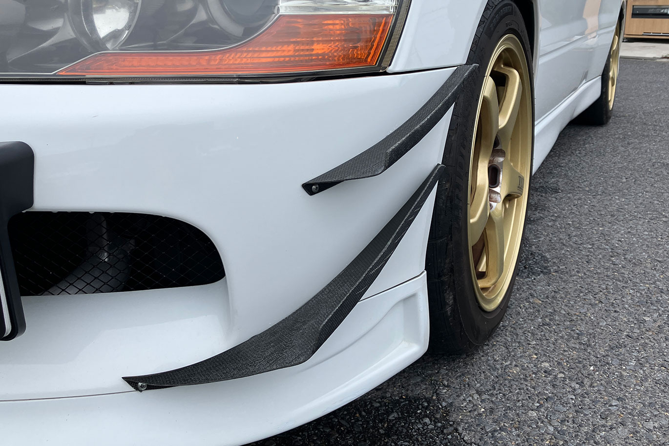 2005 Mitsubishi LANCER EVOLUTION CT9A Lancer GSR Evolution 9, MR Front Spoiler