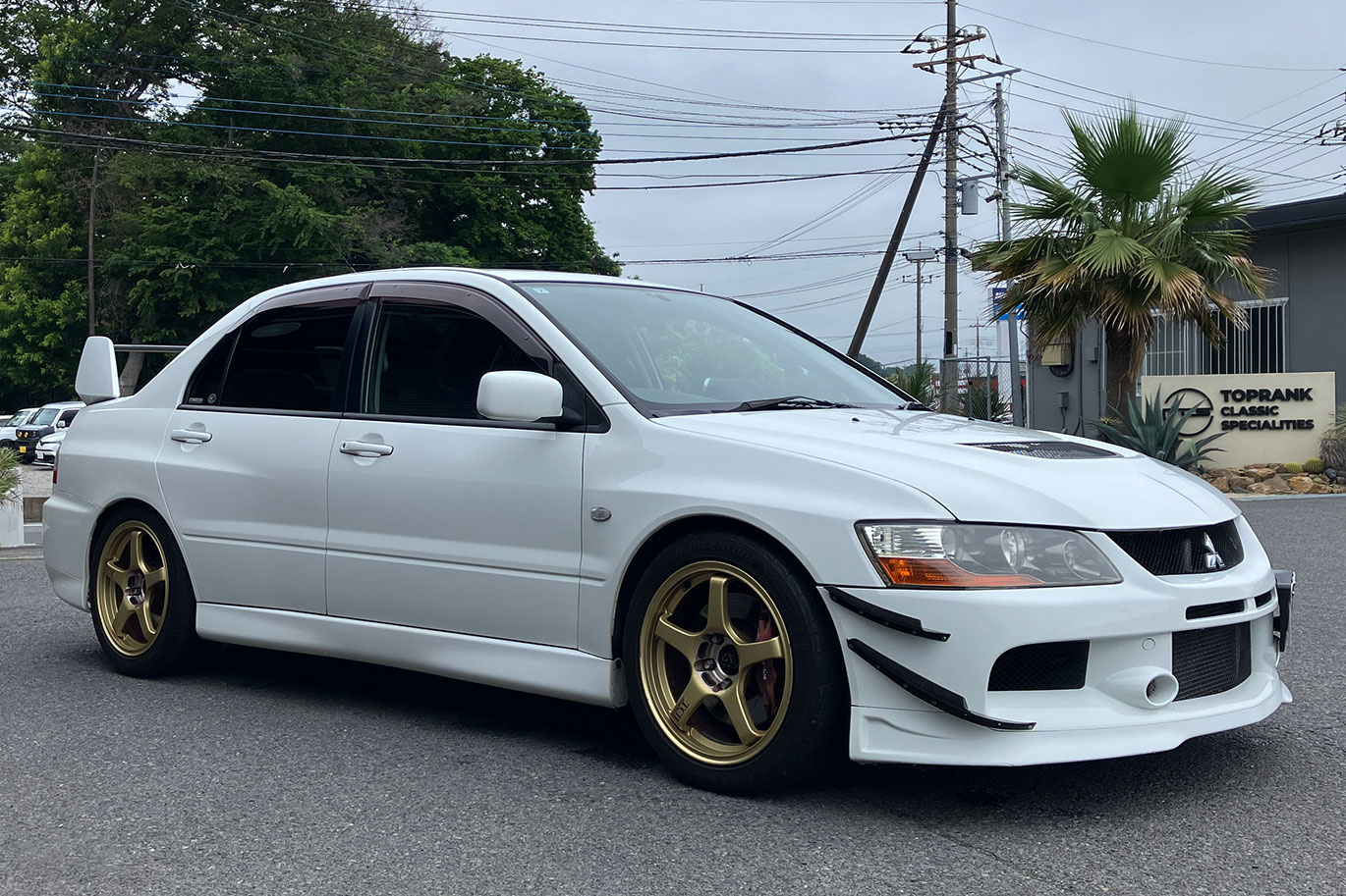 2005 Mitsubishi LANCER EVOLUTION CT9A Lancer GSR Evolution 9, MR Front Spoiler