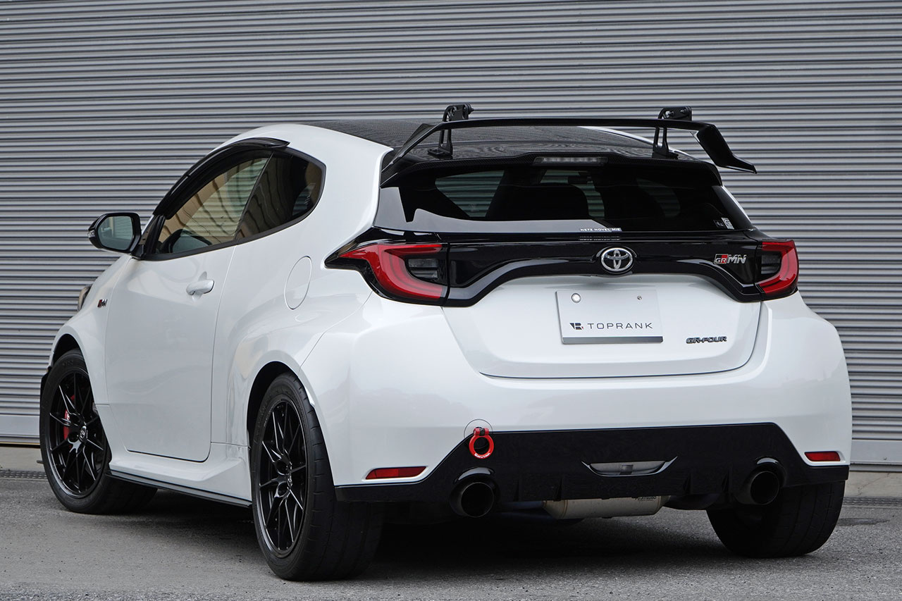 2023 Toyota GRyaris GRMN Yaris Circuit Package, Limited To 500 Units, Fujitsubo A-RM Full Titanium Exhaust System