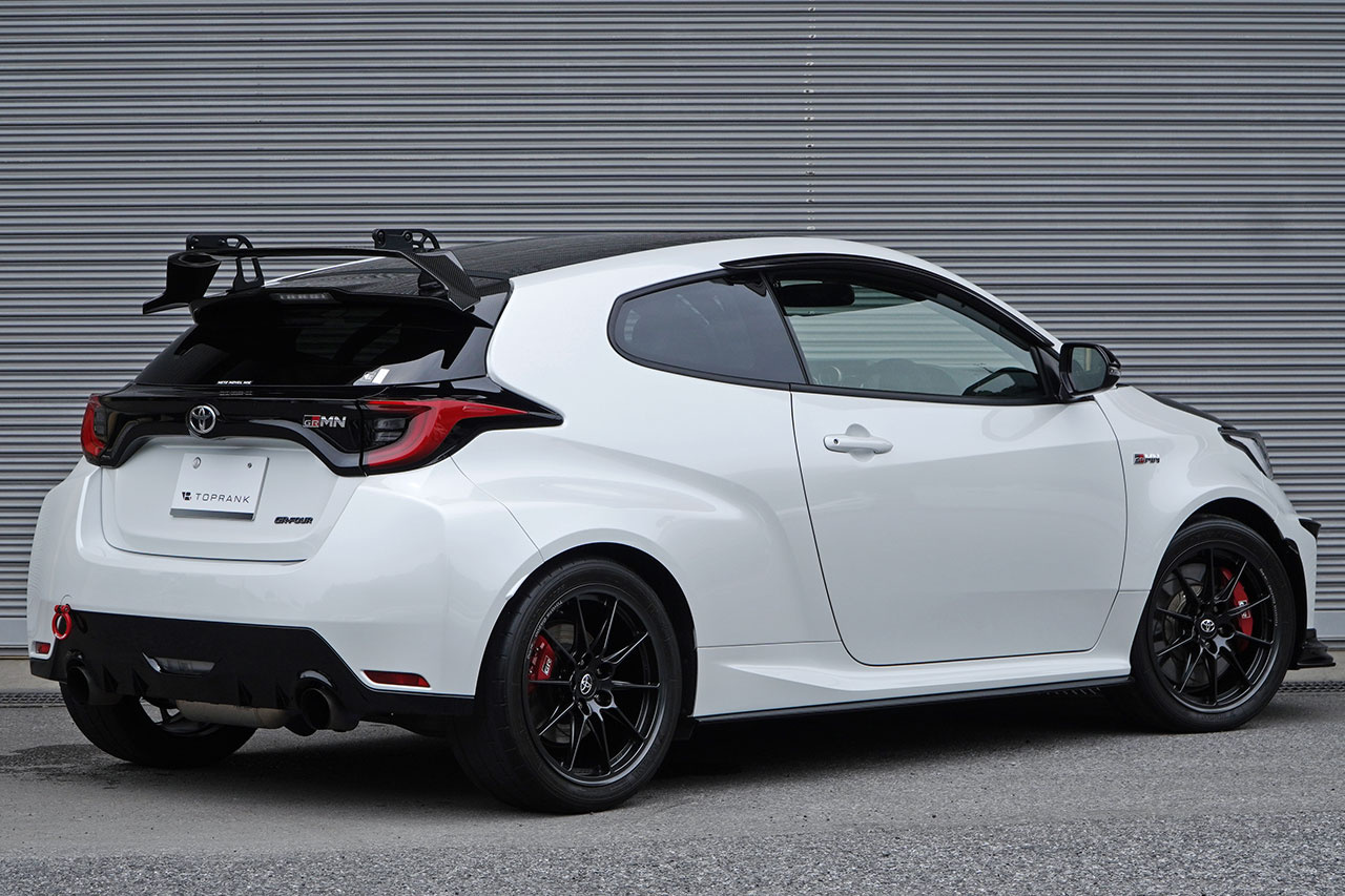 2023 Toyota GRyaris GRMN Yaris Circuit Package, Limited To 500 Units, Fujitsubo A-RM Full Titanium Exhaust System