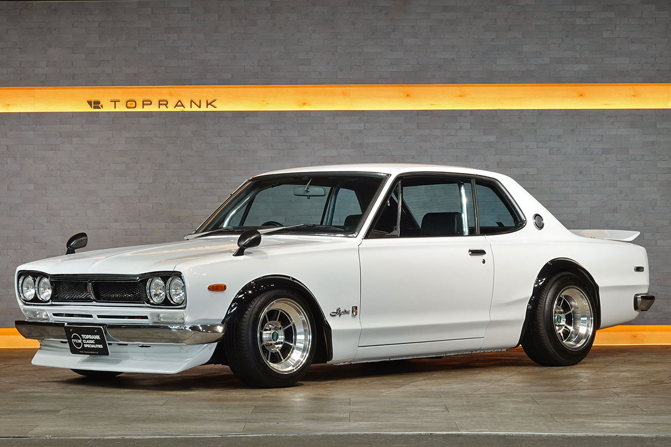 1971 Nissan SKYLINE KGC10 Skyline  2000GT, L28 Kai 3.0L Swapped, Hayashi Racing Alloy Wheels,