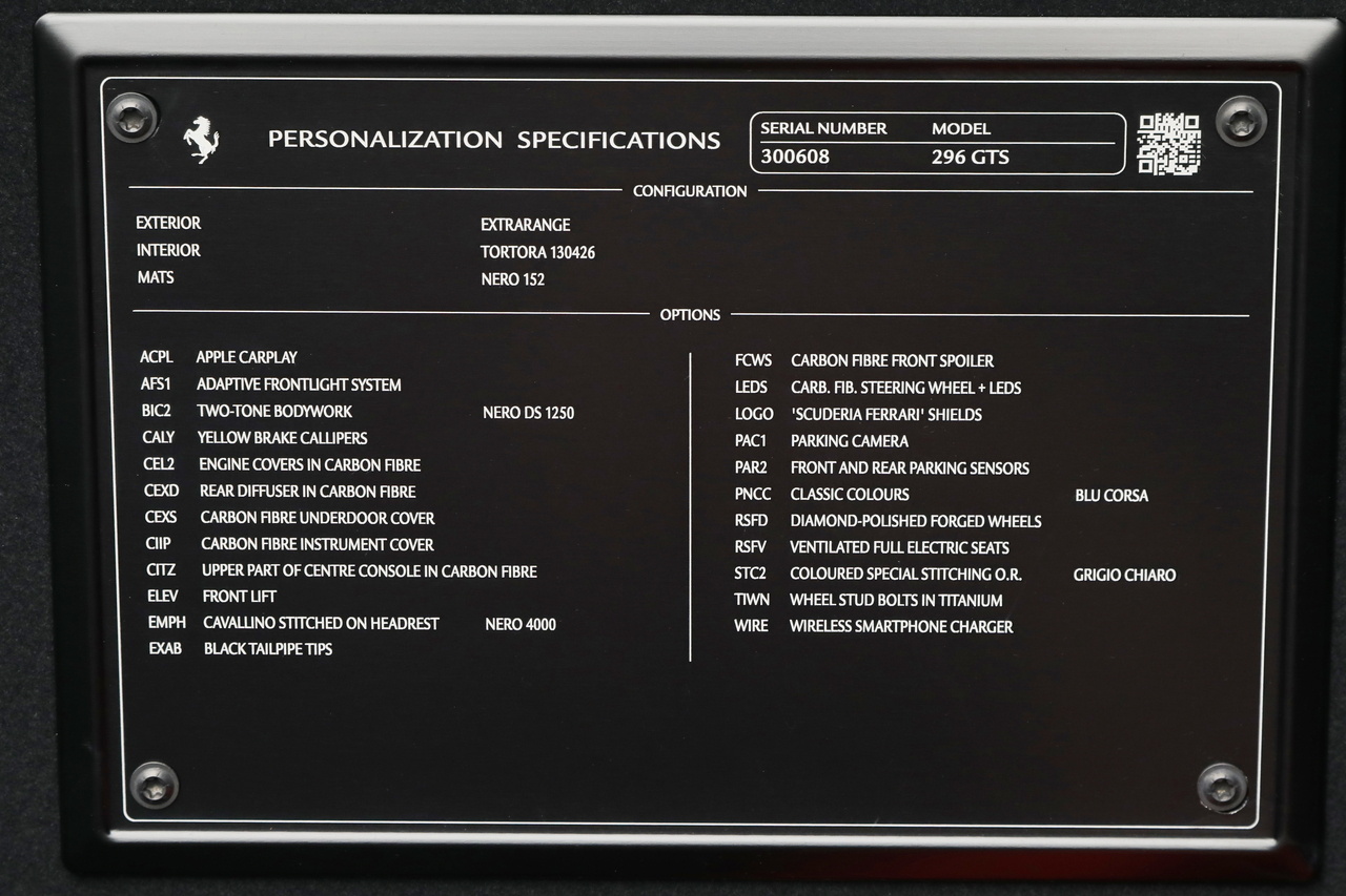 2024 Ferrari 296GTS null