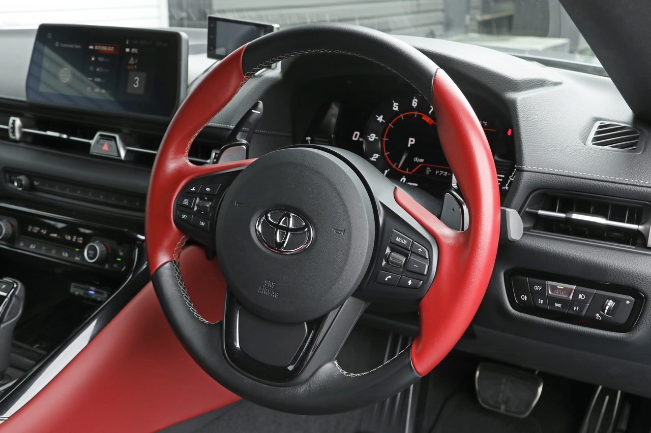 2020 Toyota SUPRA RZ Limited-edition color (Matte Storm Grey), HKS Carbon Racing Suction