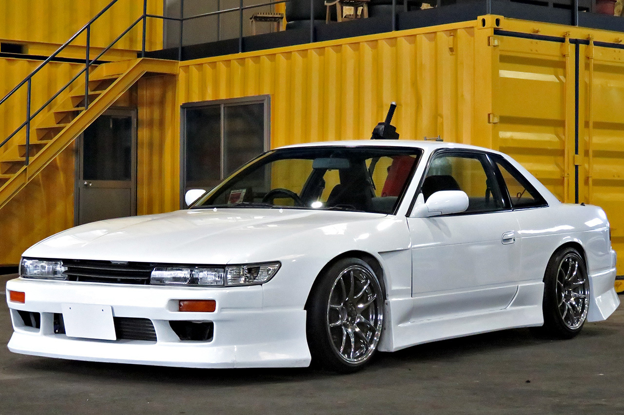 1992 Nissan SILVIA S13 Turbo, Work Emotion wheels,  HPI Intercooler, Aftermarket manifold, Aluminium radiator,  Tein 