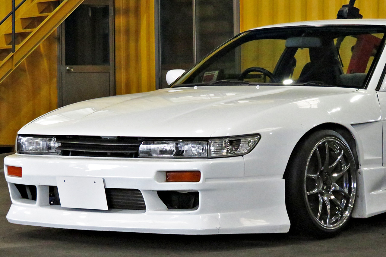 1992 Nissan SILVIA S13 Turbo, Work Emotion wheels,  HPI Intercooler, Aftermarket manifold, Aluminium radiator,  Tein 