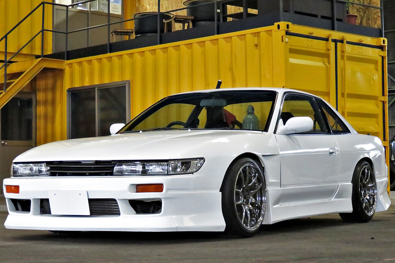 1992 Nissan SILVIA S13 Turbo, Work Emotion wheels,  HPI Intercooler, Aftermarket manifold, Aluminium radiator,  Tein 