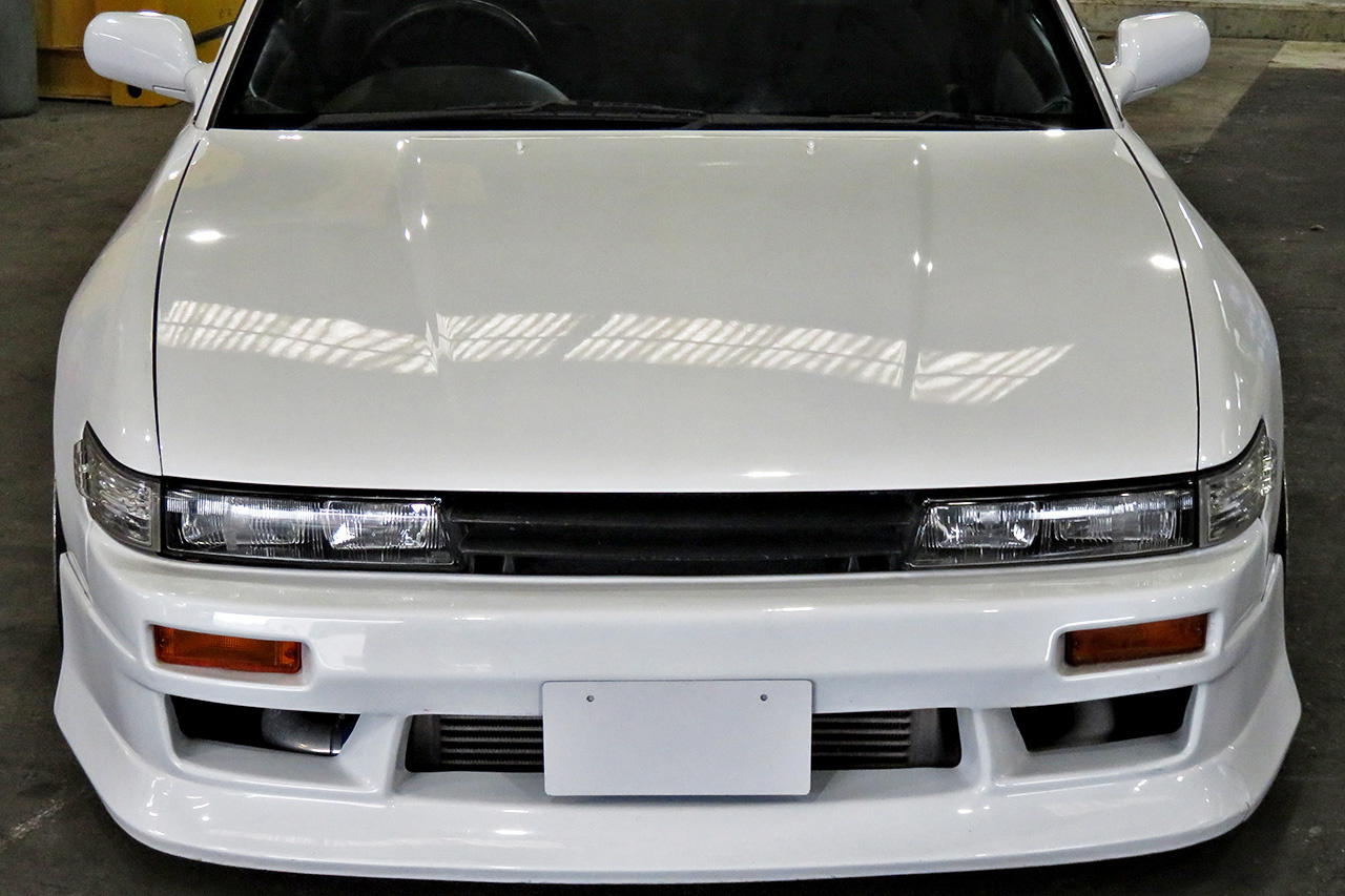 1992 Nissan SILVIA S13 Turbo, Work Emotion wheels,  HPI Intercooler, Aftermarket manifold, Aluminium radiator,  Tein 