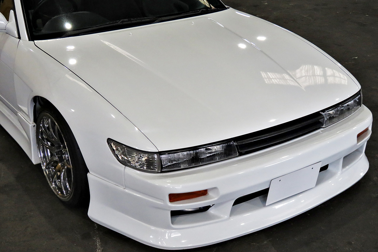 1992 Nissan SILVIA S13 Turbo, Work Emotion wheels,  HPI Intercooler, Aftermarket manifold, Aluminium radiator,  Tein 