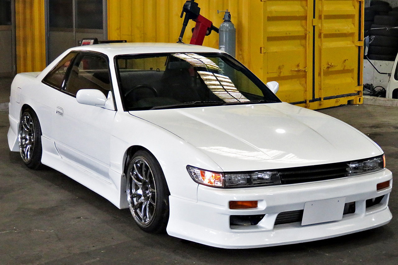 1992 Nissan SILVIA S13 Turbo, Work Emotion wheels,  HPI Intercooler, Aftermarket manifold, Aluminium radiator,  Tein 