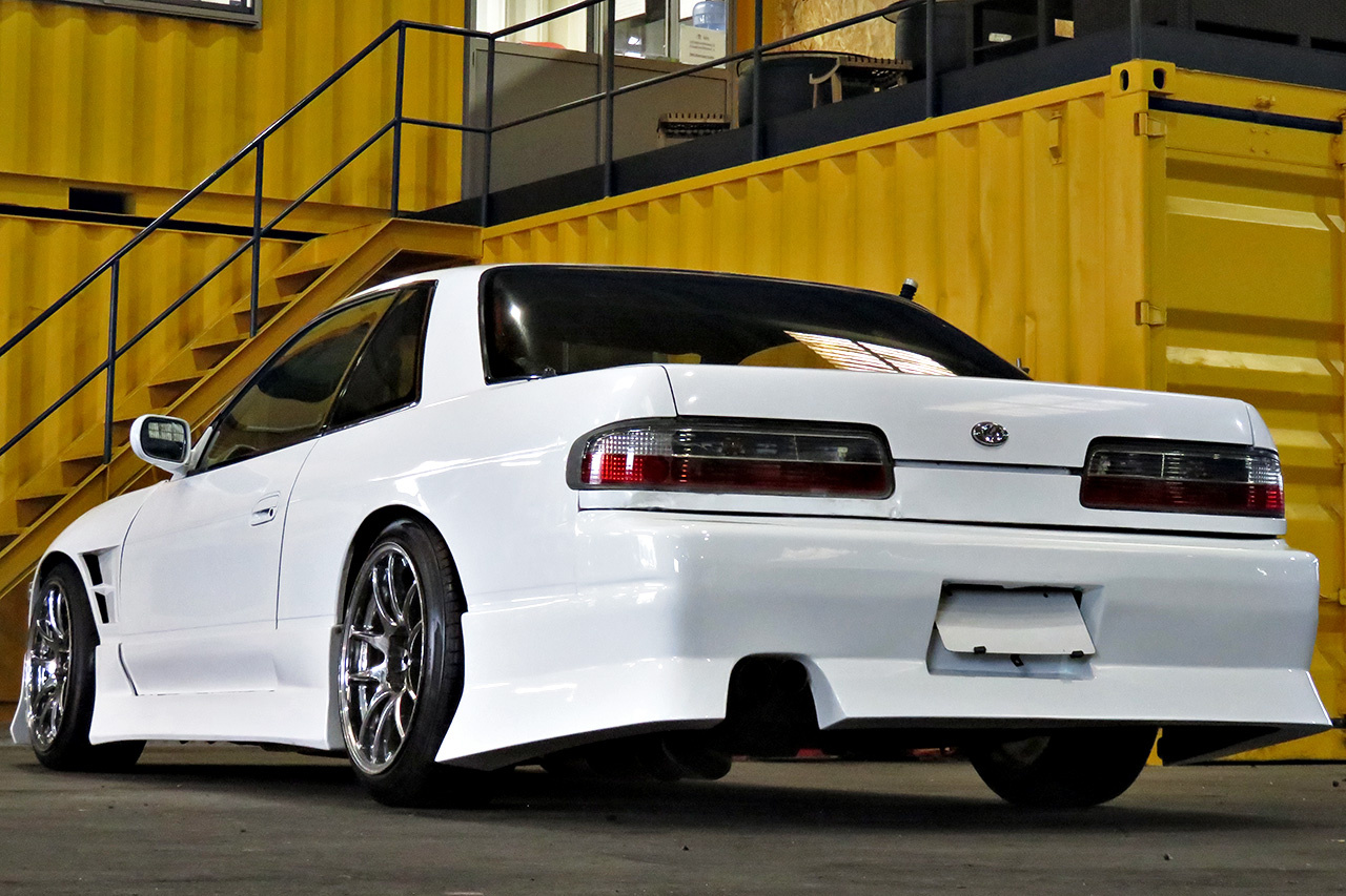 1992 Nissan SILVIA S13 Turbo, Work Emotion wheels,  HPI Intercooler, Aftermarket manifold, Aluminium radiator,  Tein 